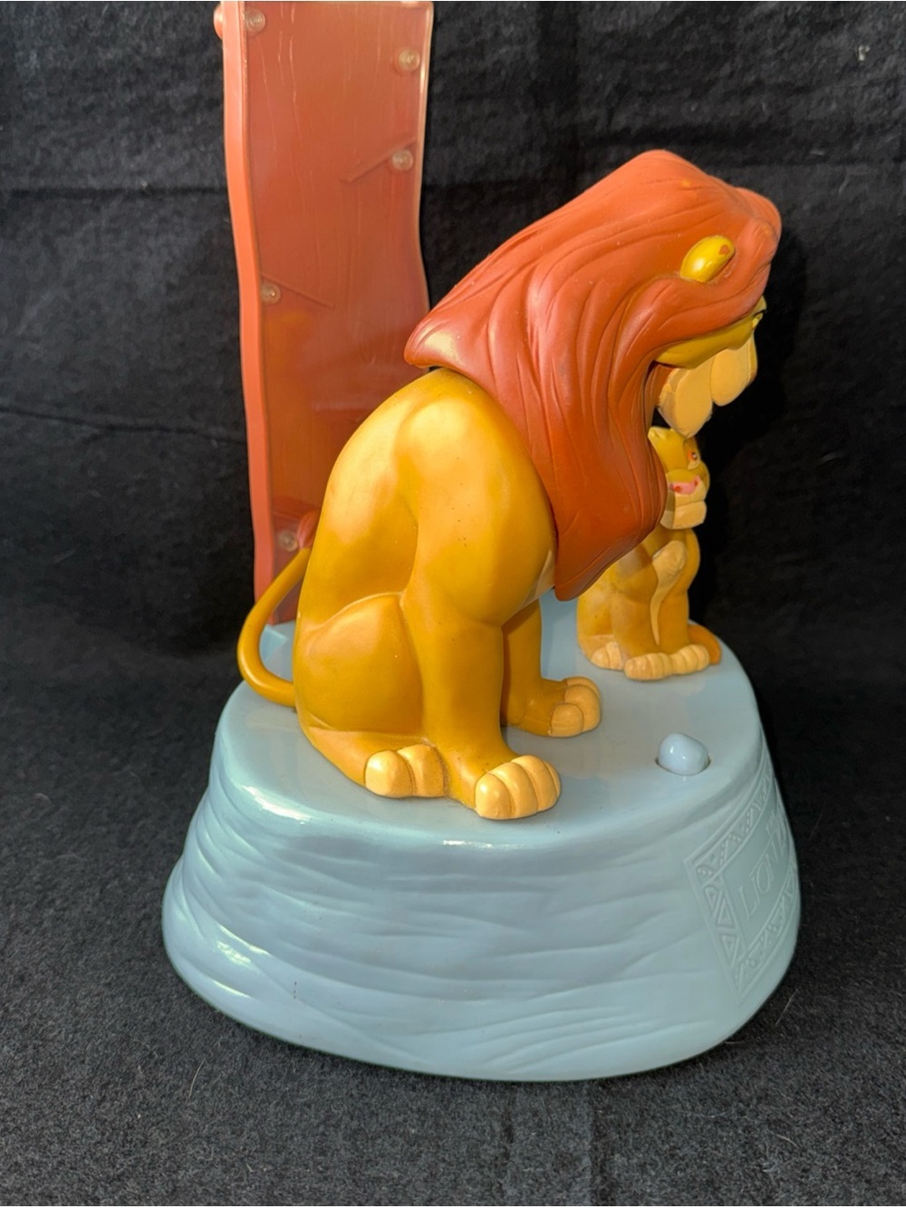 Disney's Lion King Simba's Pride Animatronic Talking Coin Bank from 1998 WORKS - Picture 5 of 11